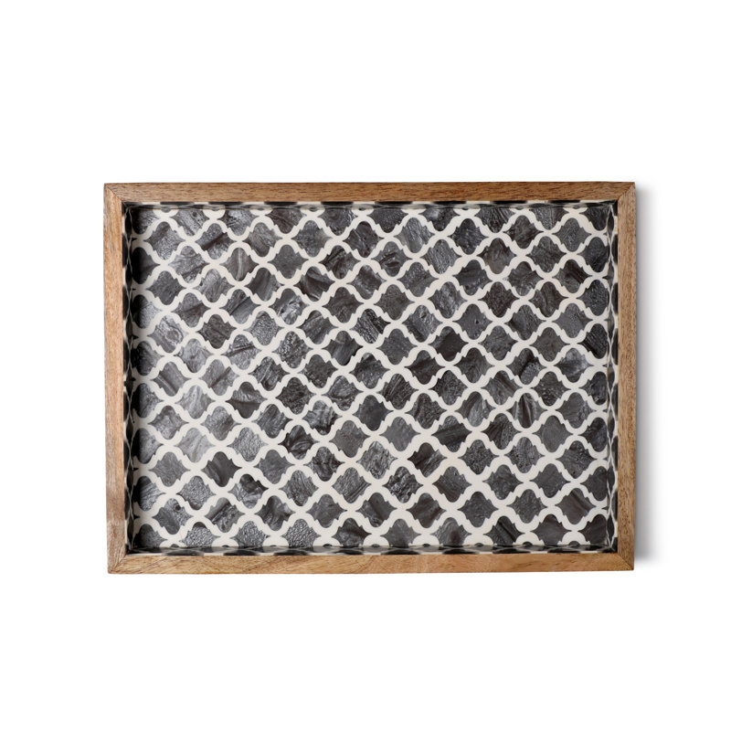 Garlington Wood Tray - Set of 2