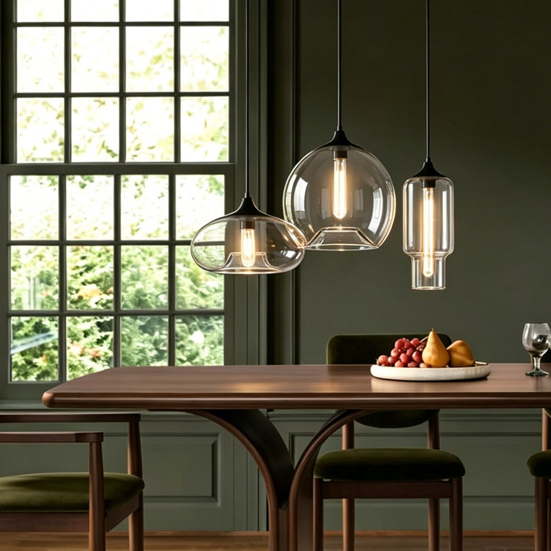 Cagdas 3 - Light Matte Black Pendant