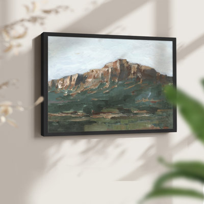 «Heading West II», reproduction encadrée