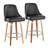 Swivel Upholstered Faux Leather Counter Stool-109575546-122027084