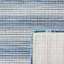 Tapis intérieur / extérieur bleu Tribeca 231-982335927