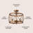 Sepulveda Semi Flush Mount-39101276