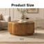 Table basse avec rangement amovible
