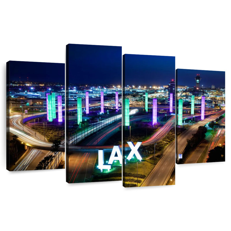 Vanna LAX International Airport, 32'' H x 52'' W