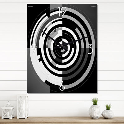 Horloge murale moderne Bauhaus
