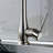 Commercial Kitchen Faucet Pull Down Sprayer Brushed Nickel Single Handle Kitchen Sink Faucet