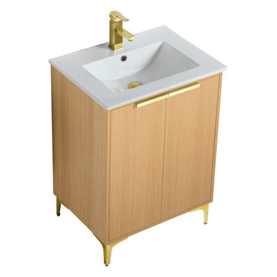 Ensemble de meuble-lavabo simple 24 po Keeter