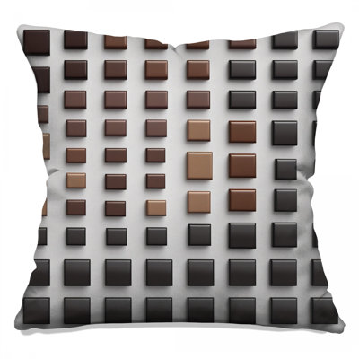 Coussins Brown Brown