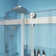 Opal Mirage MCOCOD 48" W x 76" H Double Smooth Sliding Frameless Shower Door with 3/8"(10mm) Clear Glass