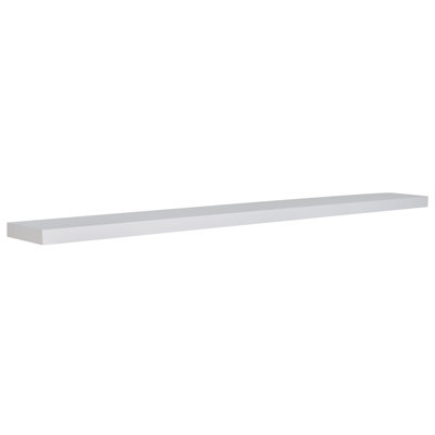 Tablette flottante en bois blanc Funkley