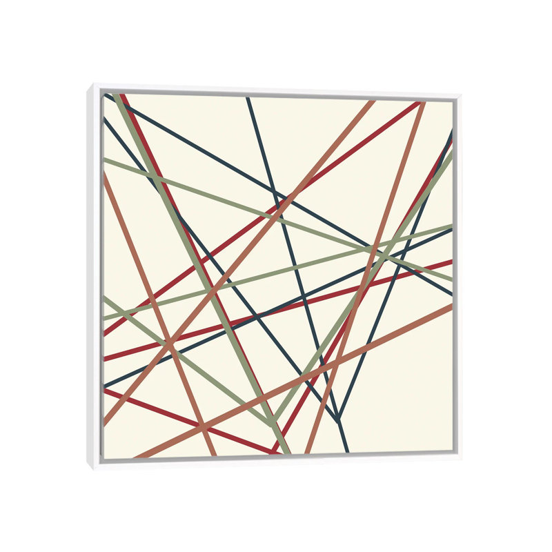 Lined I by Kimberly Allen - Painting on Canvas