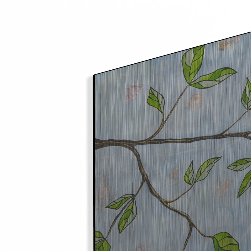 Art mural en métal Winston Porter, H 12 po x l 12 po