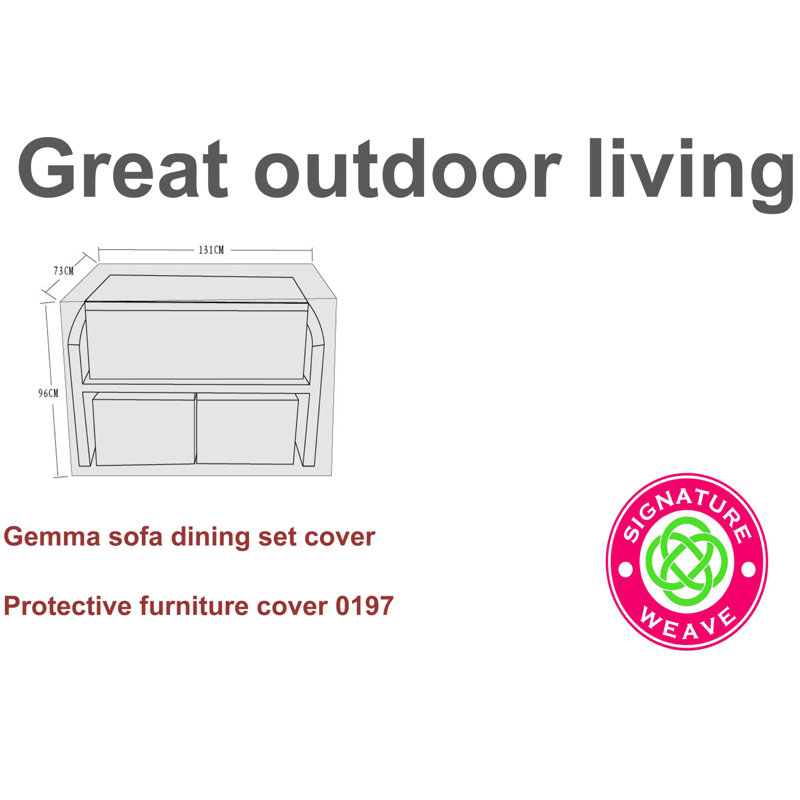 Outdoor Patio Dining Set Cover