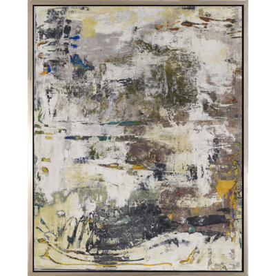 Vue en sourdine II - peinture sur toile