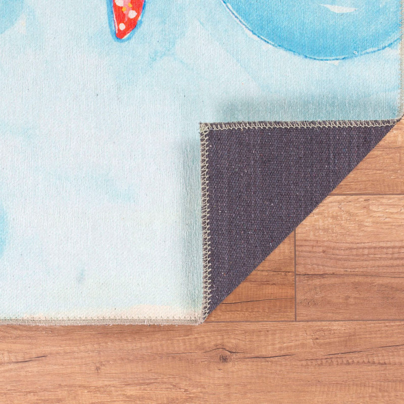 Premium 100% Polyester Area Rug, 6.9 x 10.2 ft | 1850 g/m², 0.2 in Pile Height | Recycled Poly Cotton Underside | Machine Washable at 30°C | Soft, Durable, Eco-Friendly Design for Modern Living Spaces