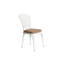 Ensemble bistro 3 pièces de mobilier de patio en fonte d'aluminium antirouille 2 chaises et 1 table ronde d'extérieur-56458918