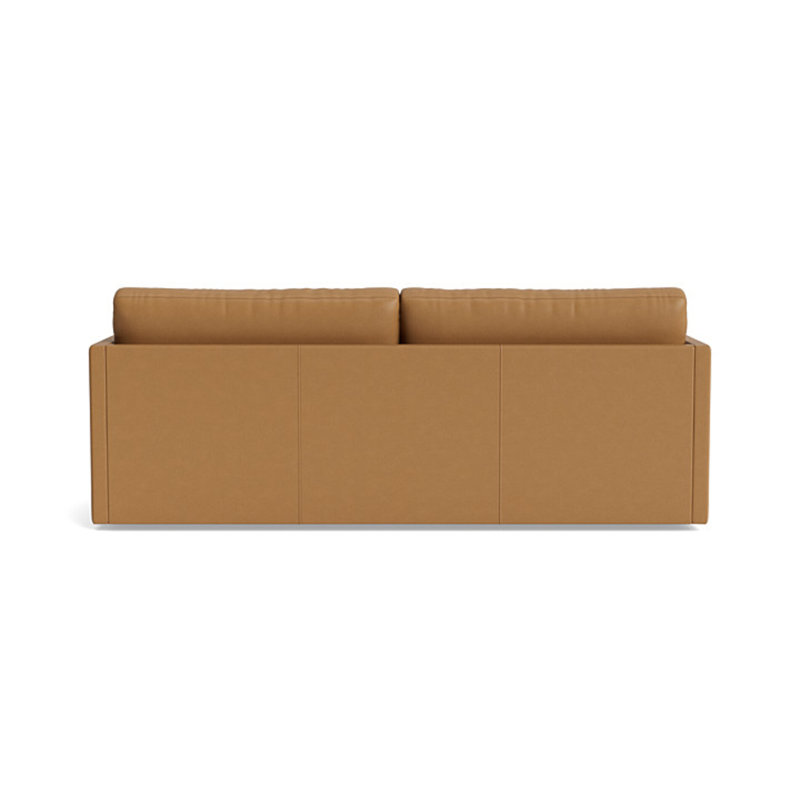 Fairfax Leather Sofa (85"), Leather - Butterscotch