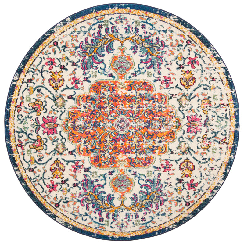Tapis oriental performance Elisavet, Rond 8 pi