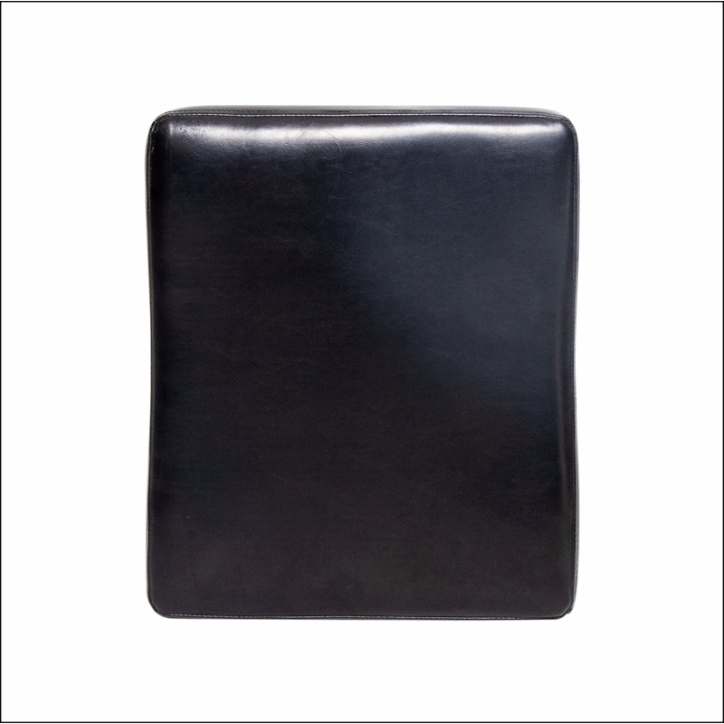 Ensemble de 2 tabourets de comptoir en cuir 26 po, 2 pièces