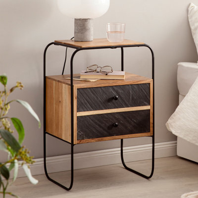 Cleckheaton Iron Bedside Table
