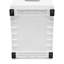 Armoire de rangement en plastique à 5 tiroirs de 11,81 po x 15,75 po x 33,07 po-1123424508