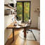 Bureau moderne en bois massif en forme de L-114297171