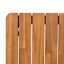Modern Acacia Outdoor Dining Table for Patio Entertaining