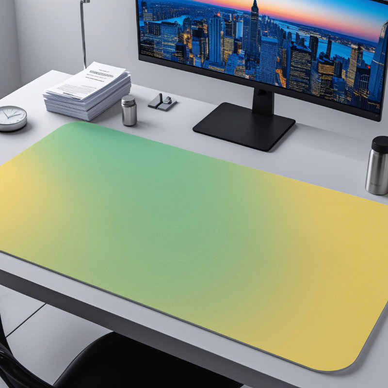 Polyester Desk Pad, 23.6x13.8