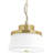 Luminaire suspendu tambour simple 3 lumières Windbluff