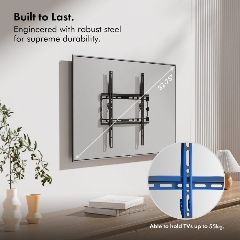 VonHaus Single Screen Wall Mount