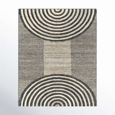 Uptown Hand-Woven Geometric Rug