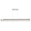 - Light Chrome LED Kitchen Island Pendant