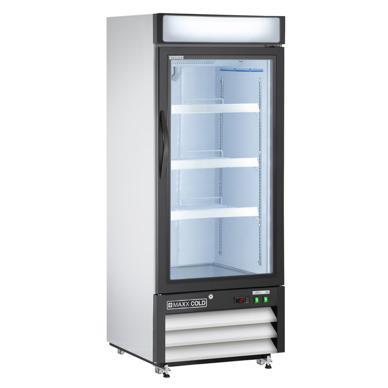 Maxx Cold Single Glass Door Merchandiser Freezer