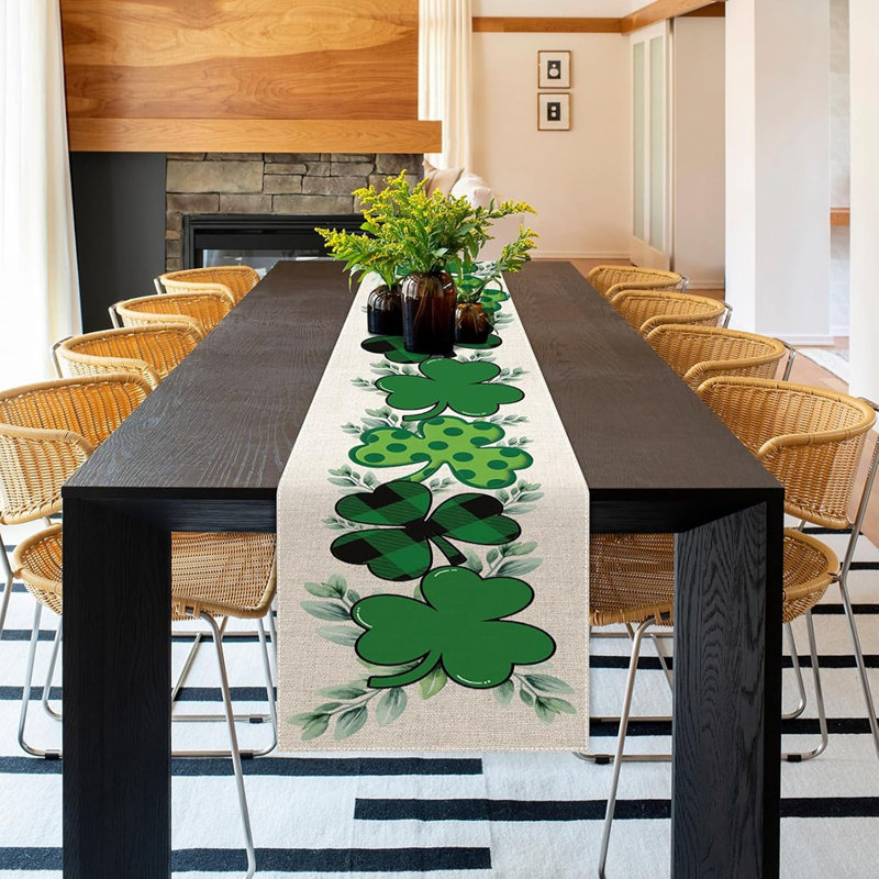 Chemin de table Shamrocks Eucalyptus Buffalo