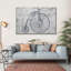 Antique Penny Farthing, bicyclette sur toile-296027157