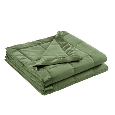 Soft Hypoallergenic Blanket With Satin Trim Ideal For Summer And Spring Seasons