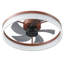 Ventilateur de plafond fermé à profil bas avec lumière 19,7 pouces Fydry-388880136-398456487