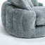 Canapé-lit rond surdimensionné de 55 po pour chaise longue à longs accoudoirs avec coussins-651004865