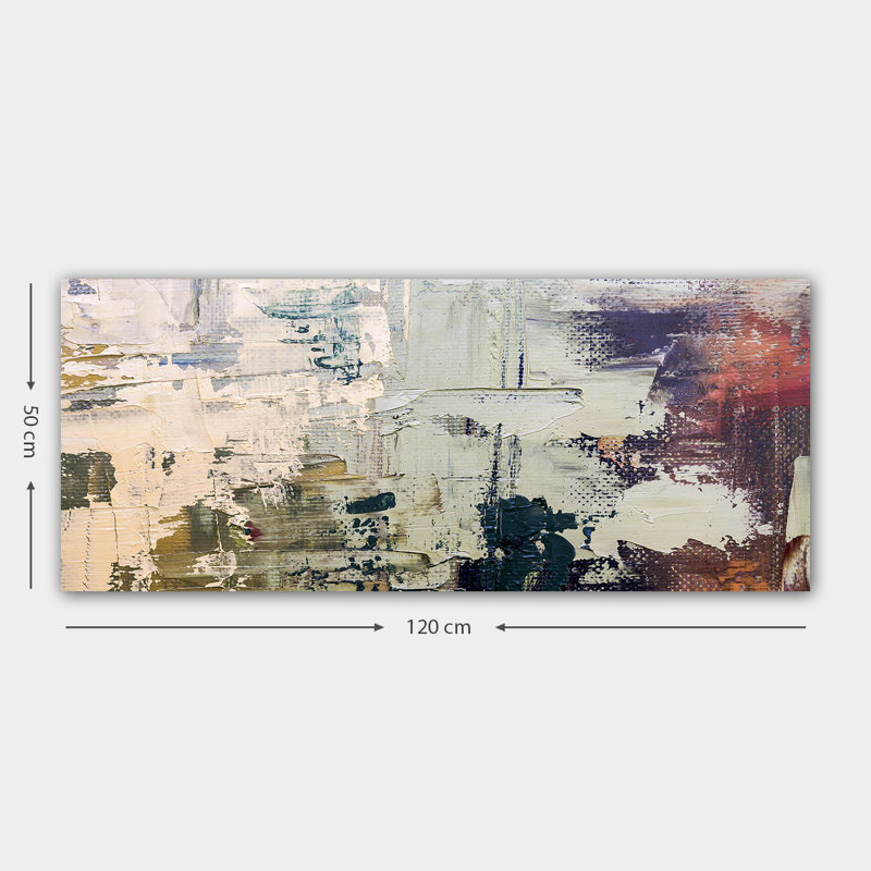Peinture décorative sans cadre sur toile
