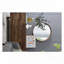 31.5" Round Pine Wood Mirror