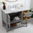 Bonsai 42'' Single Bathroom Vanity with Marble Top-1340372745