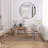 Adrihanna Round Wall Mirror With Frame,-792786761-765107642