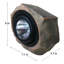 Poly Resin Solar Powered Integrated LED Spotlight