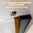 32-33.25" W X 72" H Pivot Frameless Swing Shower Glass Door With Clear Tempered Glass-101275319-101275324