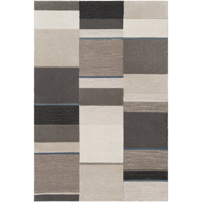 Amyerra Wool Geometric Indoor Rug