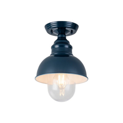 Outdoor Barn Semi-Flush Mount