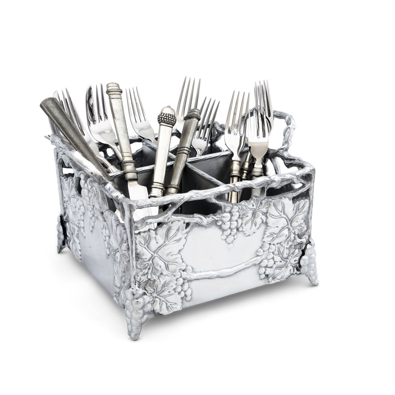 Grapevine Standing Flatware Caddy