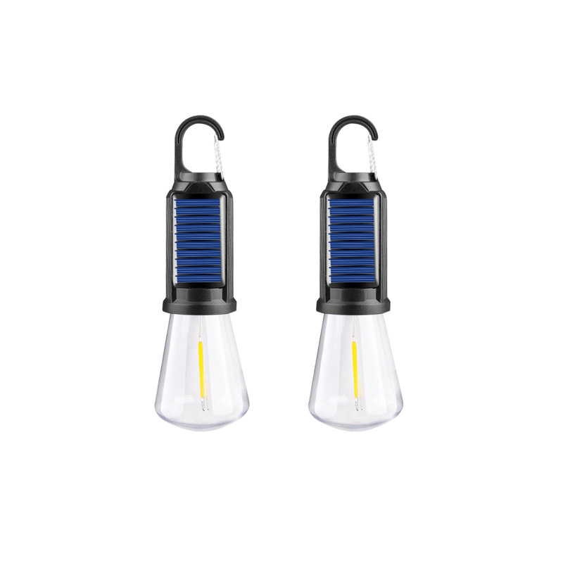 Type d'ampoule solaire solaire chaude et lumineuse pour camping