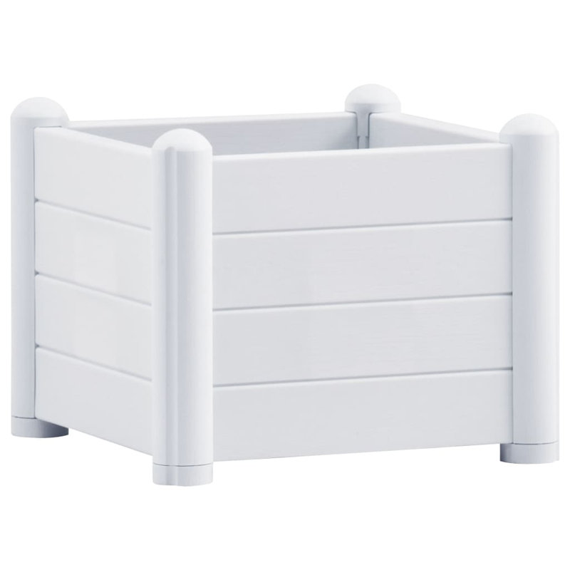 Ruhenstroth Raised Garden Bed, White