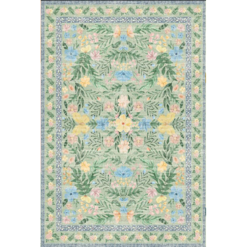 Tapis d'inspiration florale Botanical